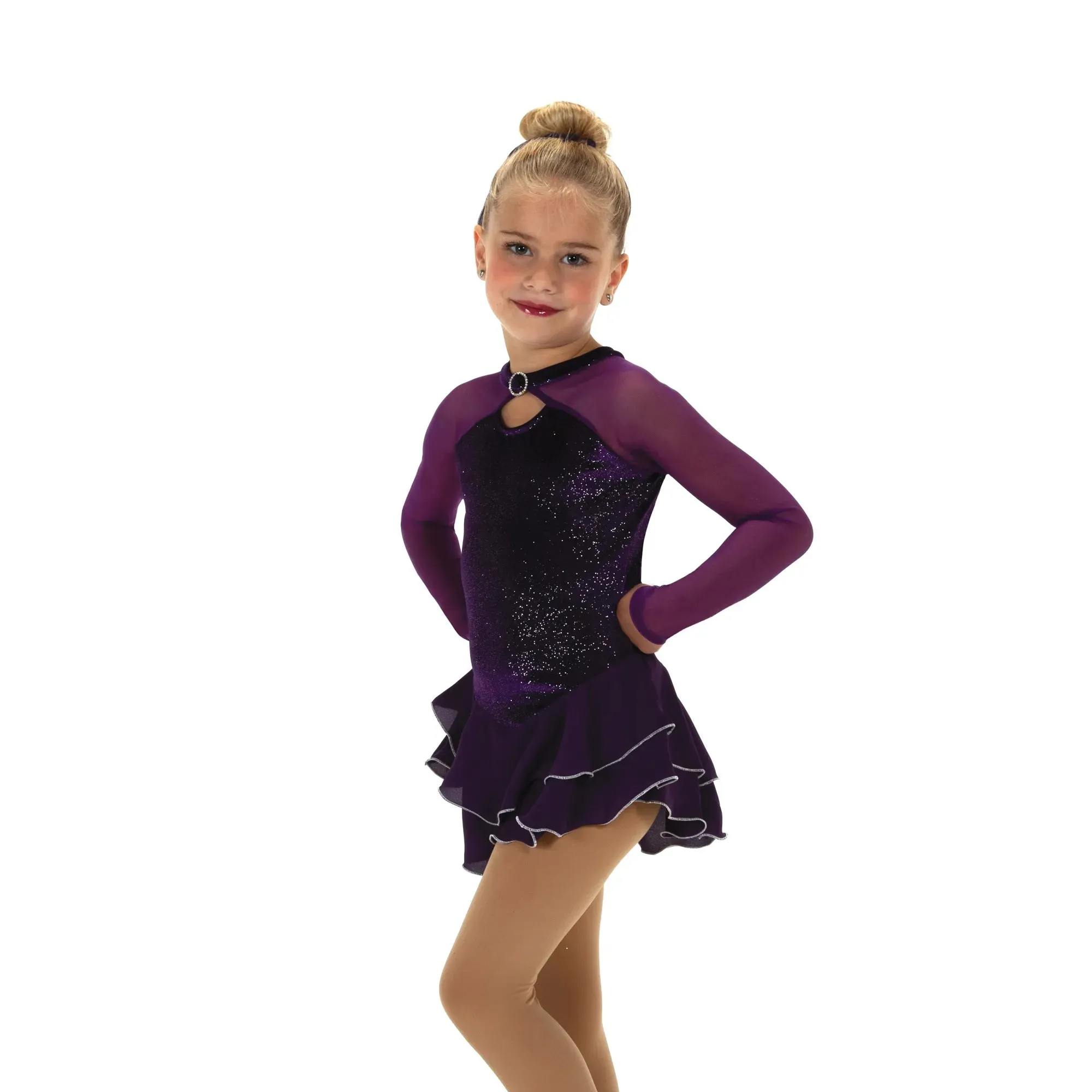 645 Figure Skating Shimmer Dress