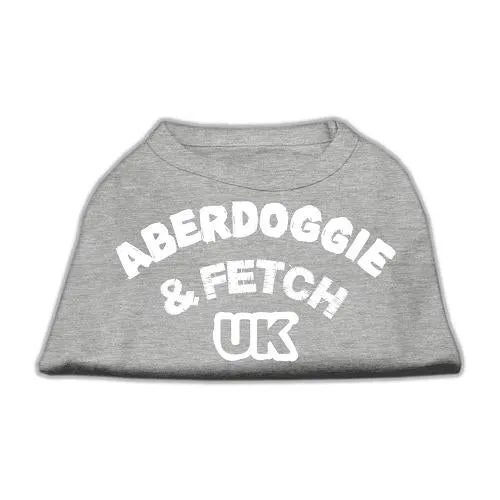 Aberdoggie UK Screenprint Shirts Grey Sm (10)