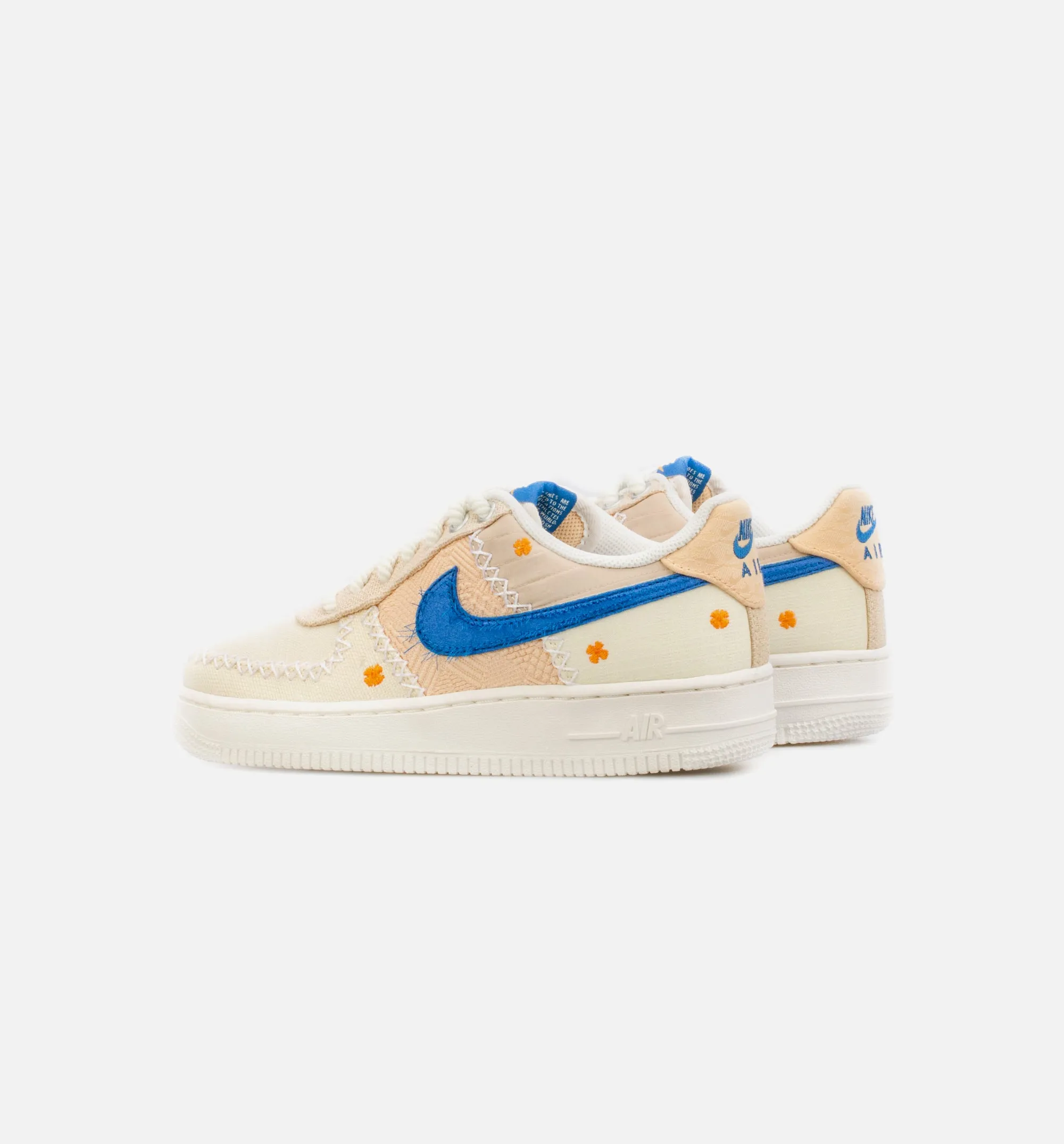 Air Force 1 '07  LA Flea Womens Lifestyle Shoe - Beige/Blue