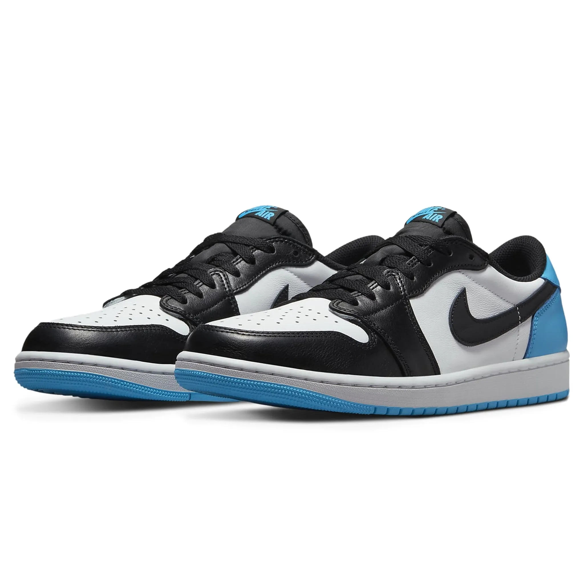 Air Jordan 1 Low Vintage OG Black Dark Powder Blue