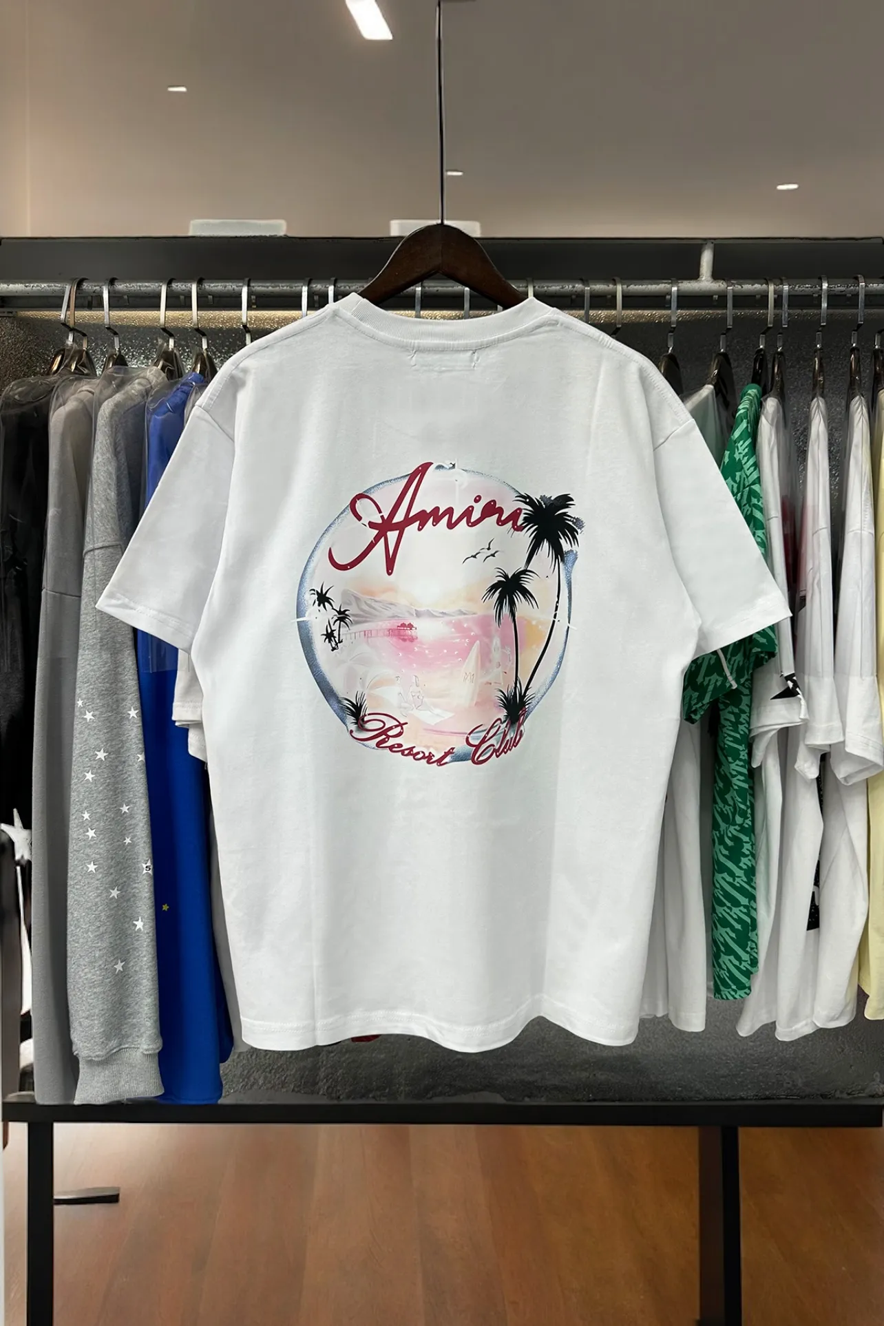 AMIRI Paradise Airbrush Tee