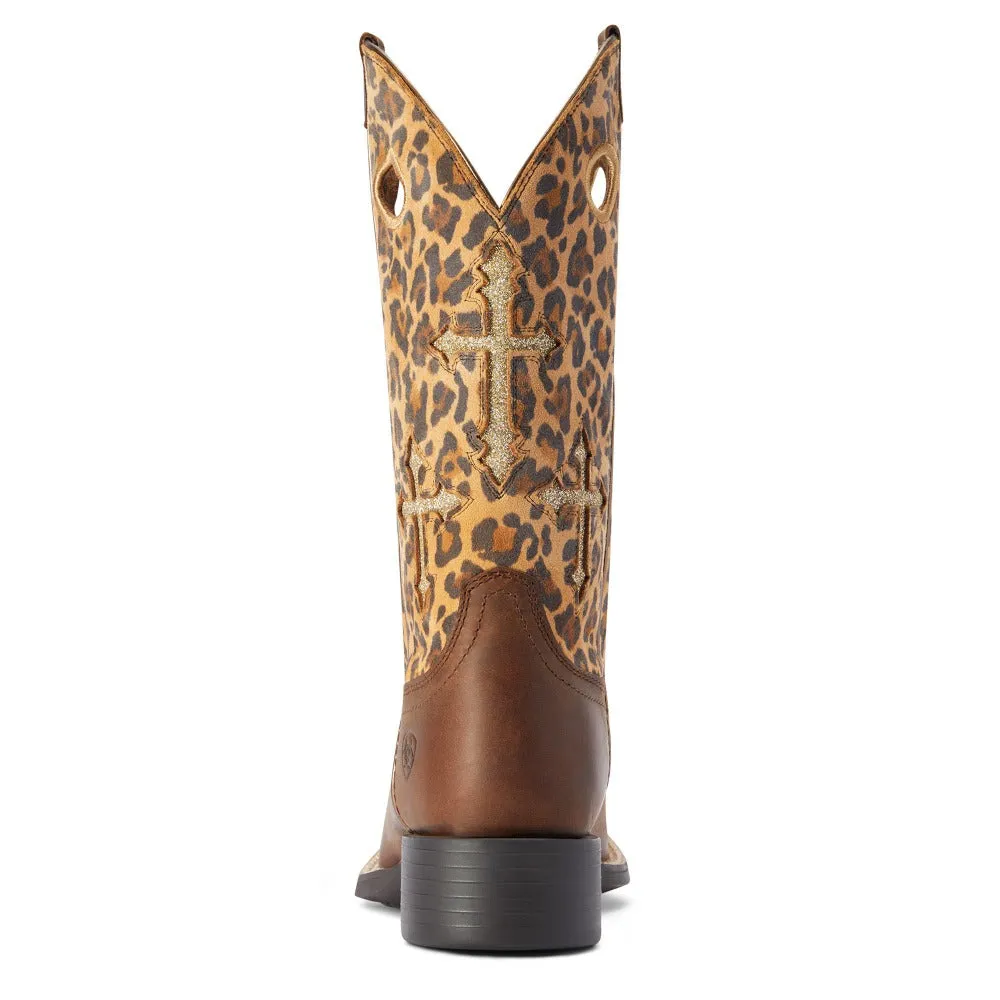 Ariat Women's Crossroads Leopard Print Boots