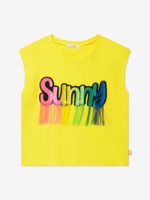 Billieblush Girls Sunny T-Shirt in Yellow