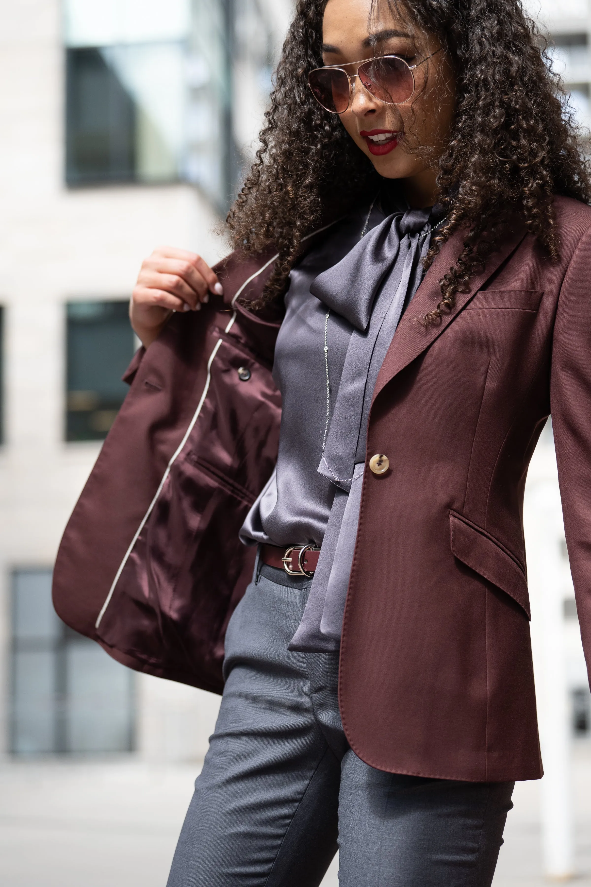 Blazer - Burgundy