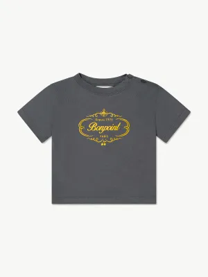 Bonpoint Baby Boys Logo T-Shirt in Blue