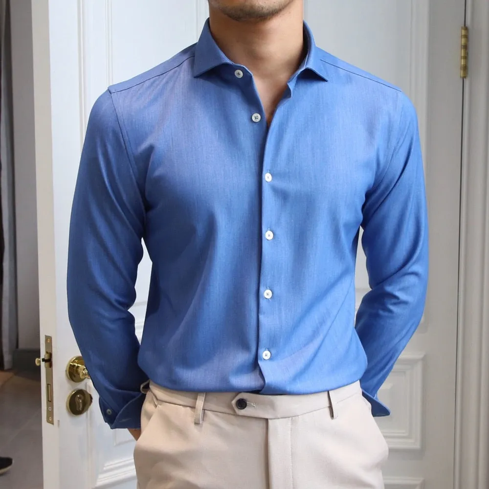 British Style Trendy Casual Shirt