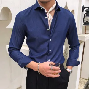 British Style Trendy Casual Shirt