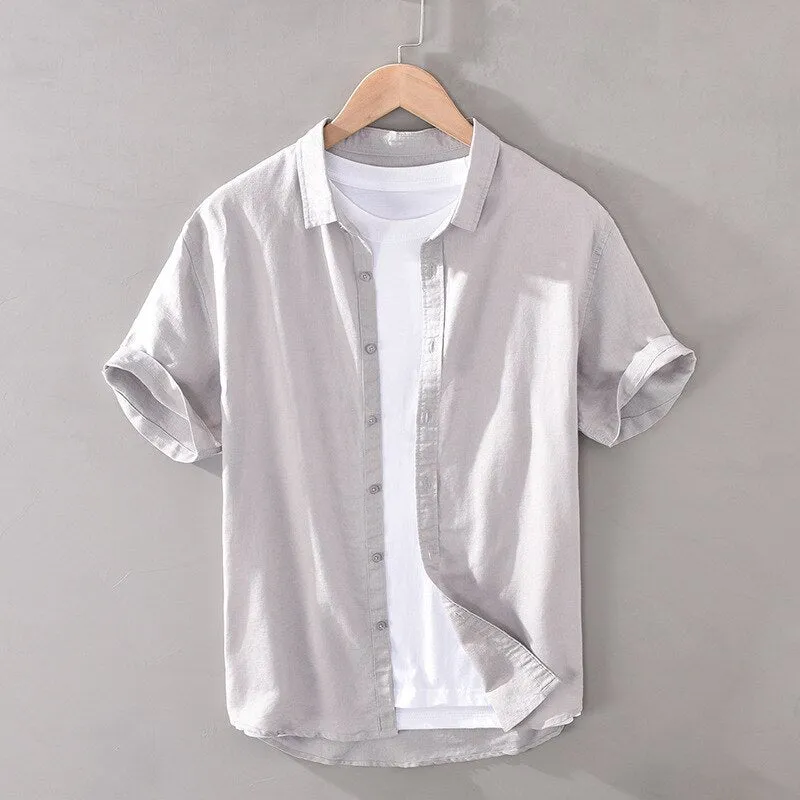 Casual Short Sleeve Tops for Men