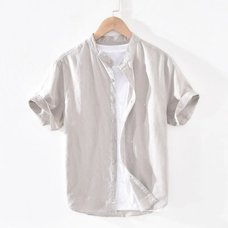 Casual Short Sleeve Tops for Men