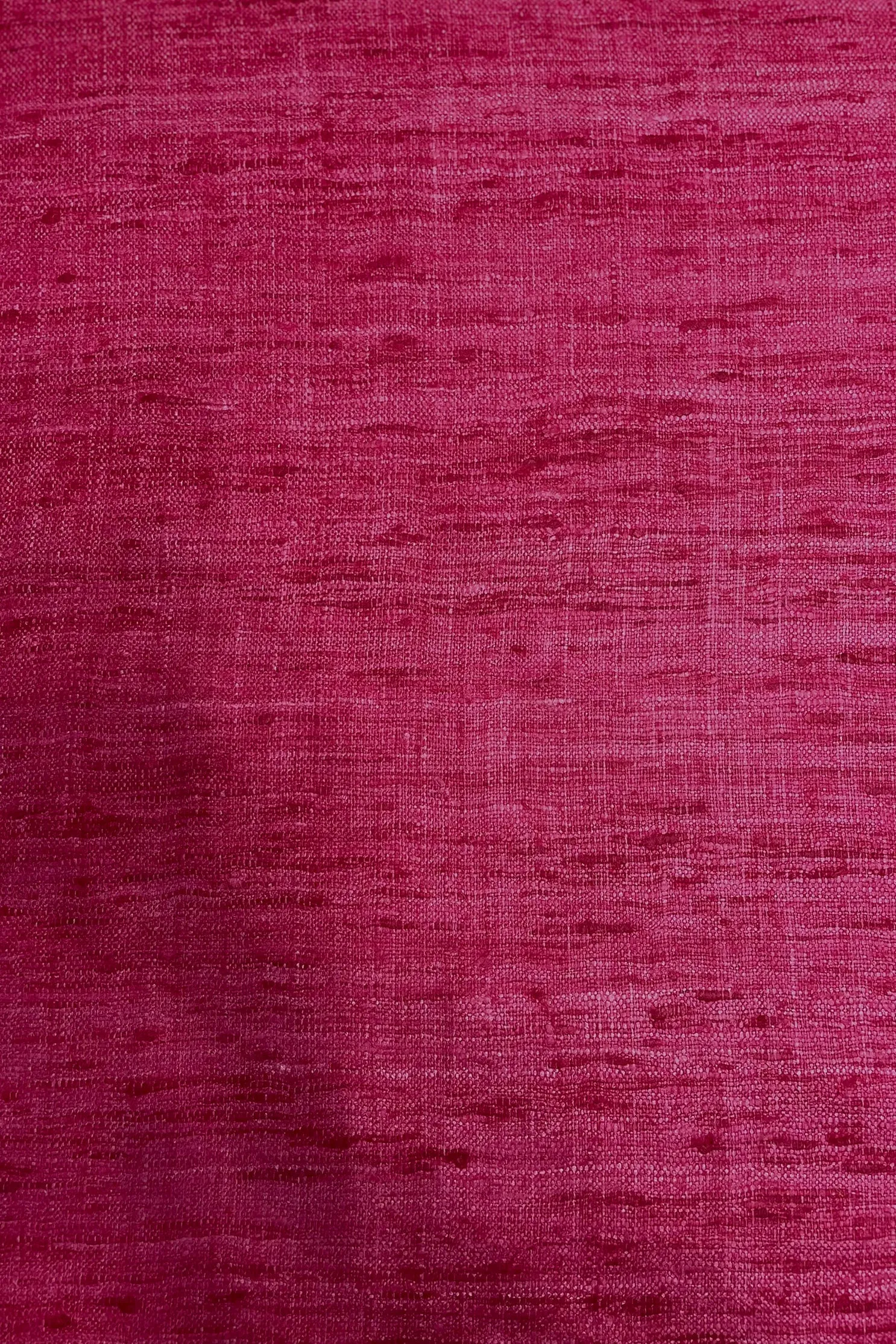 Claret Red Silk Tussah