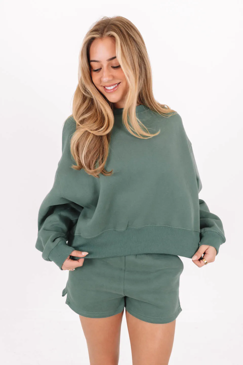 Cool And Casual Sweatshirt - Pine