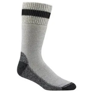 Diabetic Socks, Thermal, Gray & Black, Men's Large