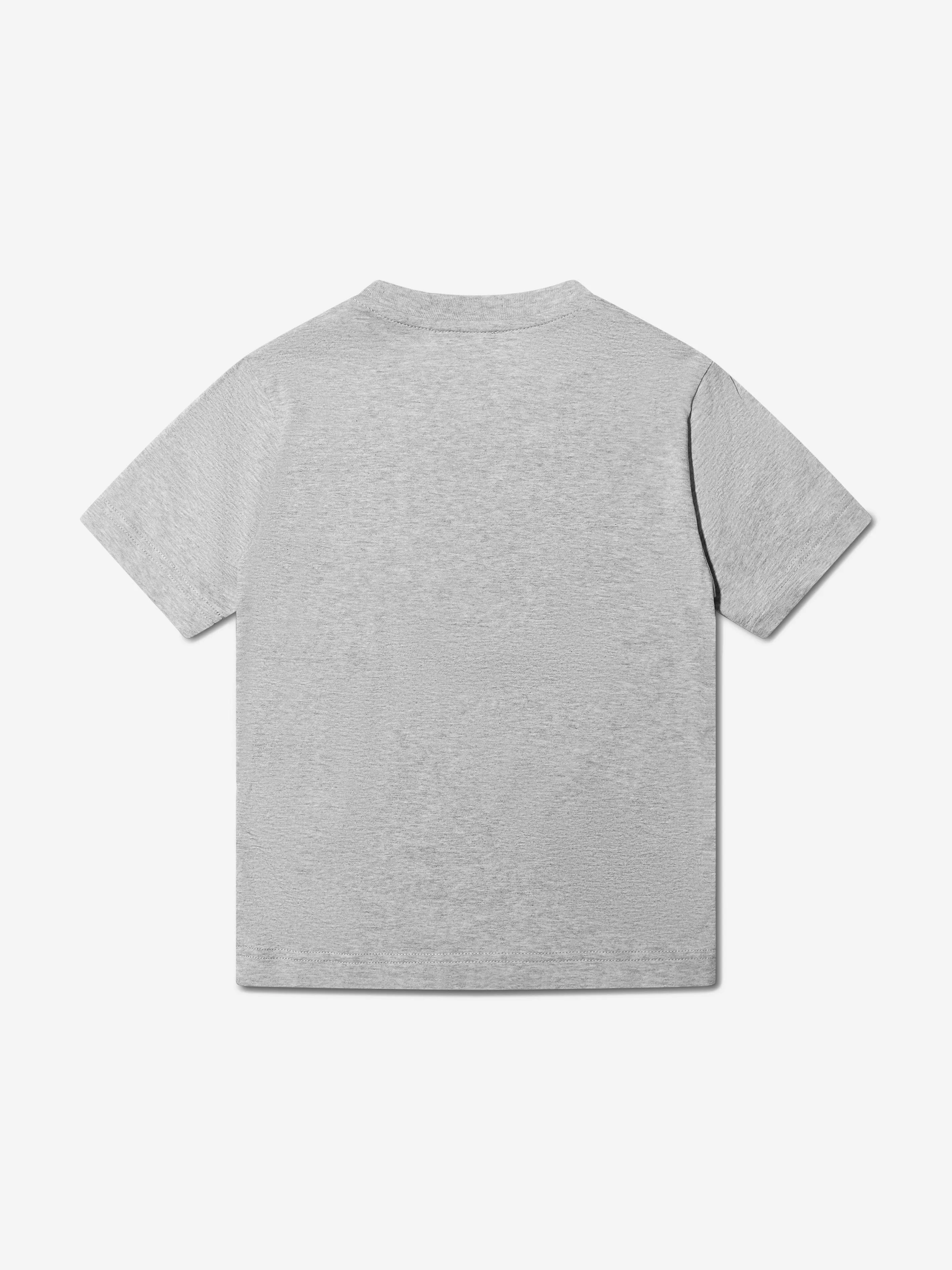 Diesel Boys Logo T-Shirt in Grey