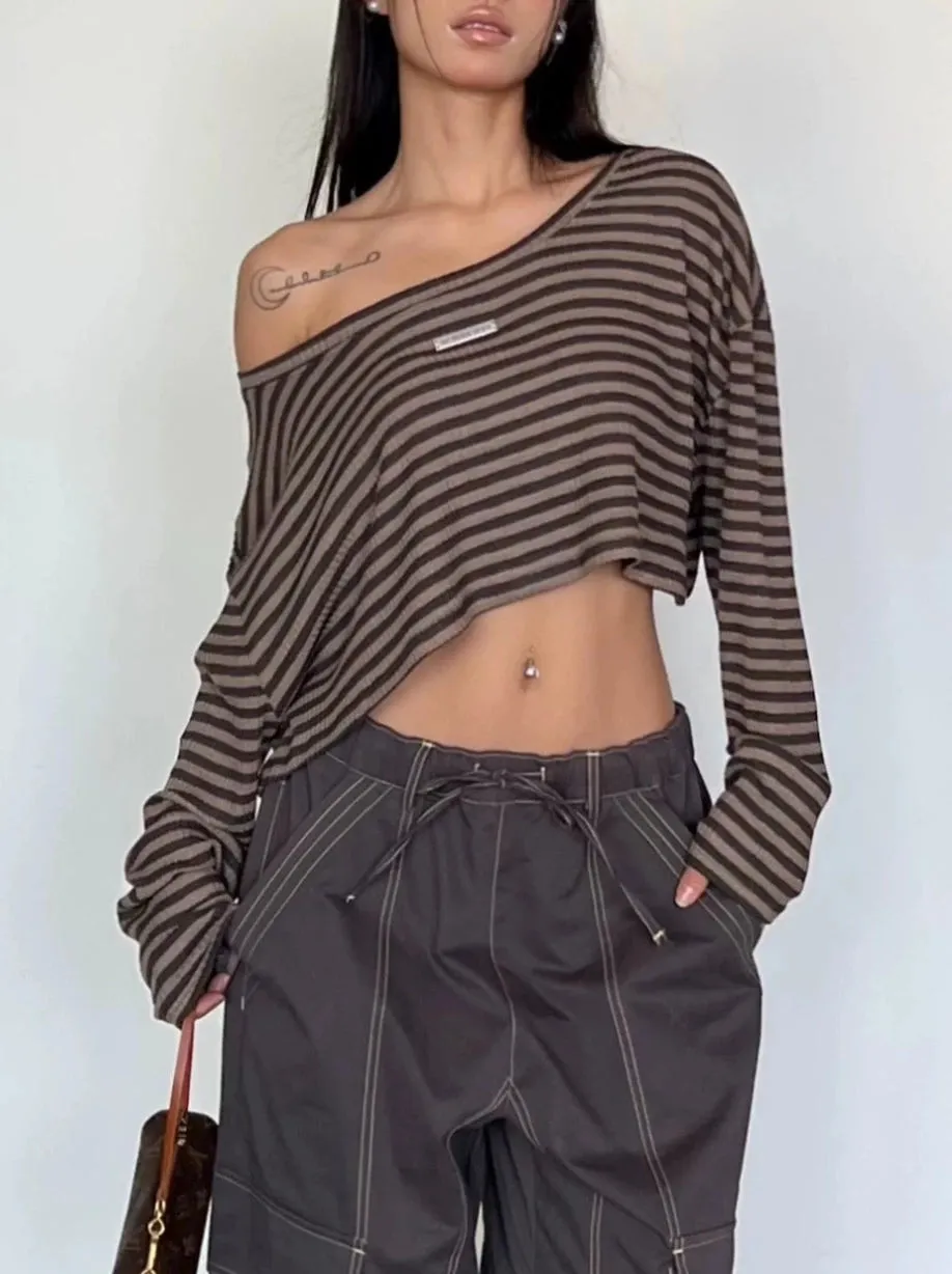 Dillan Striped Loose Top