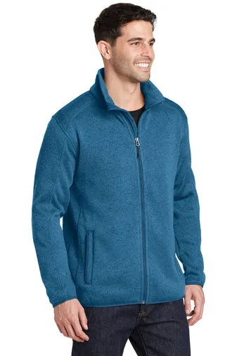 F232 Port Authority® Sweater Fleece Jacket