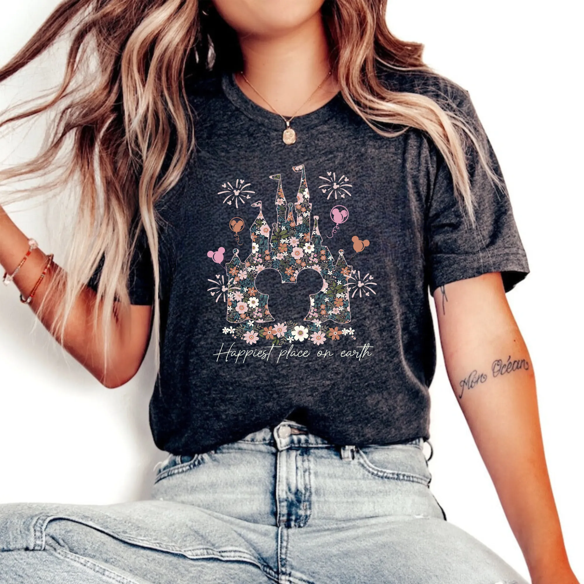 Floral Magical Castle Shirt