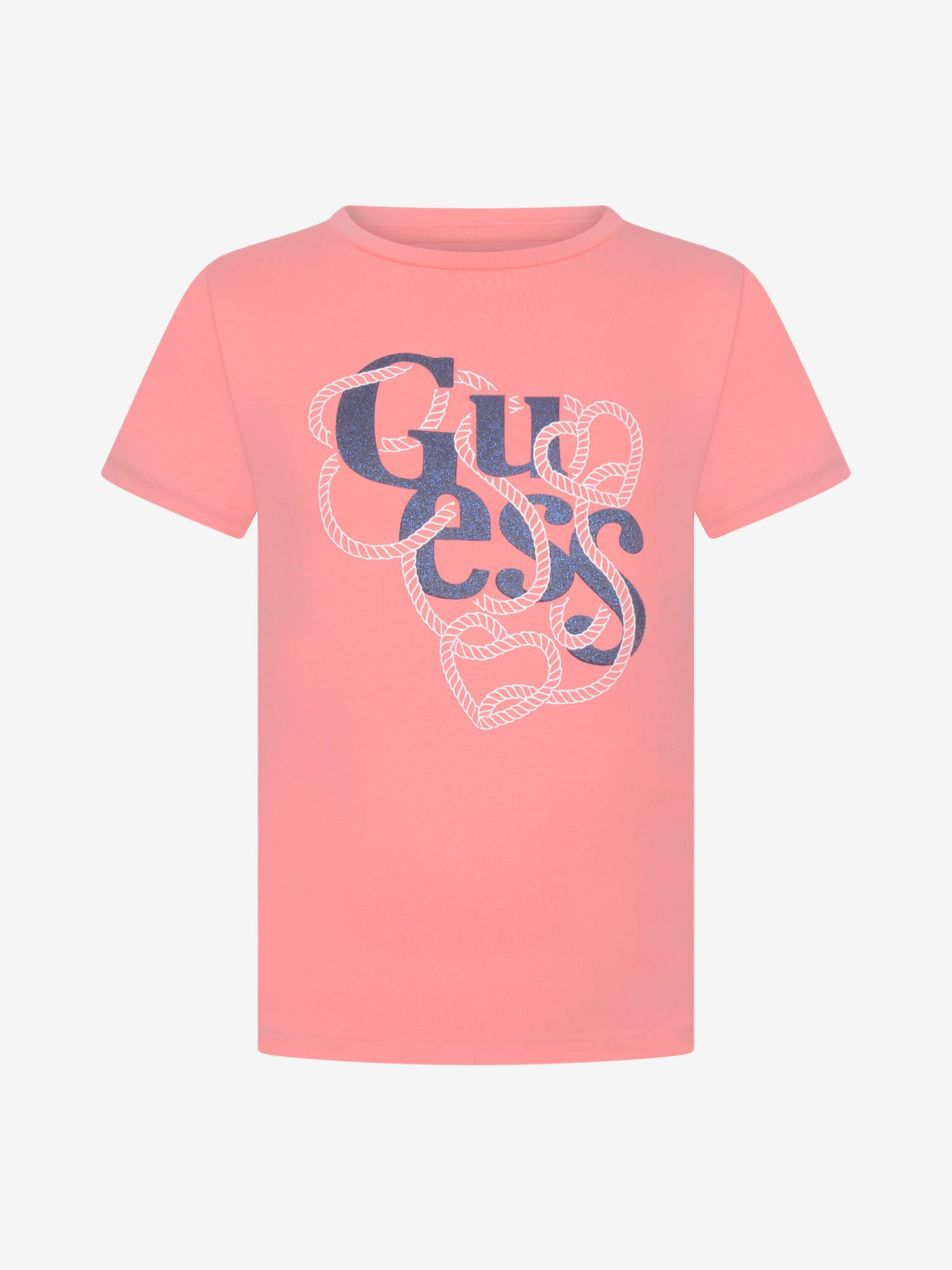 Guess Girls T-Shirt - Cotton Jersey T-Shirt