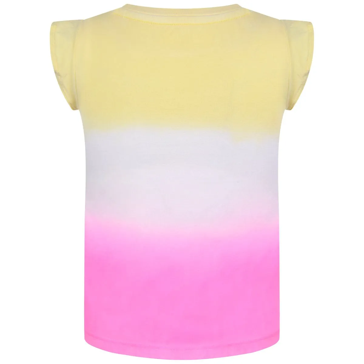 Guess Girls Top - & Fuchsia Cotton Jersey Top