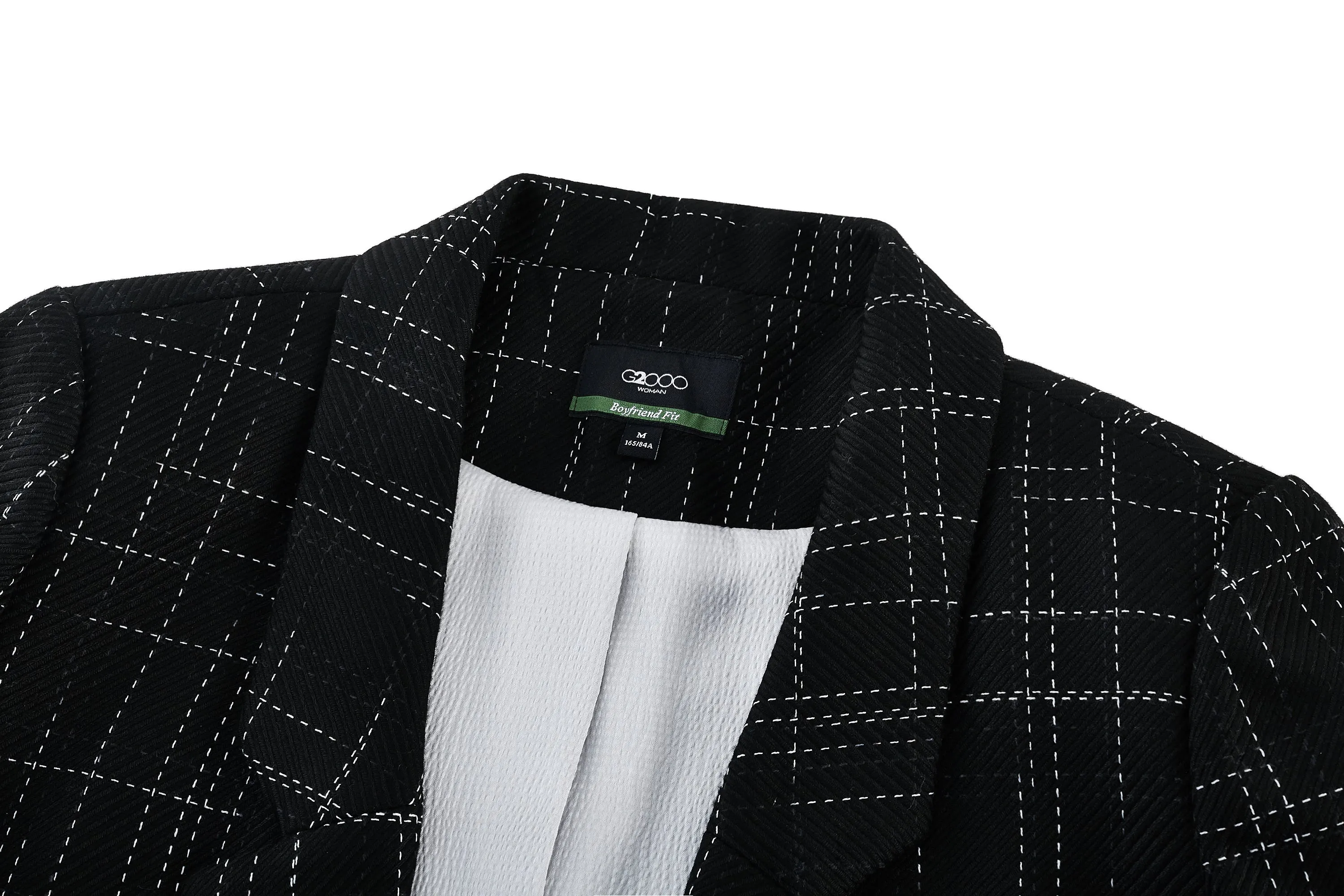 Hazel Soft Touch Check Blazer