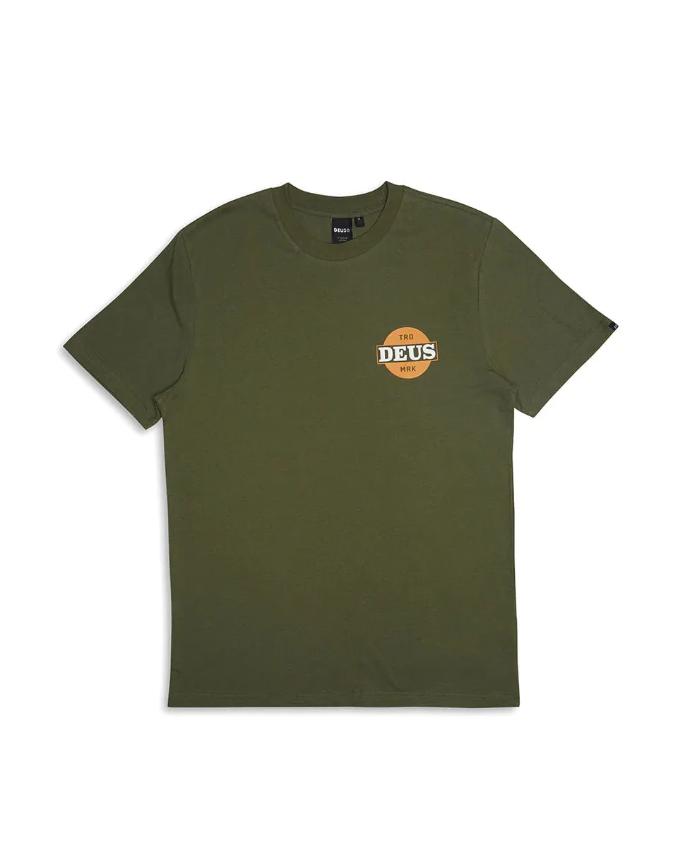 Hot Streak Tee | Loden Green | Deus Ex Machina