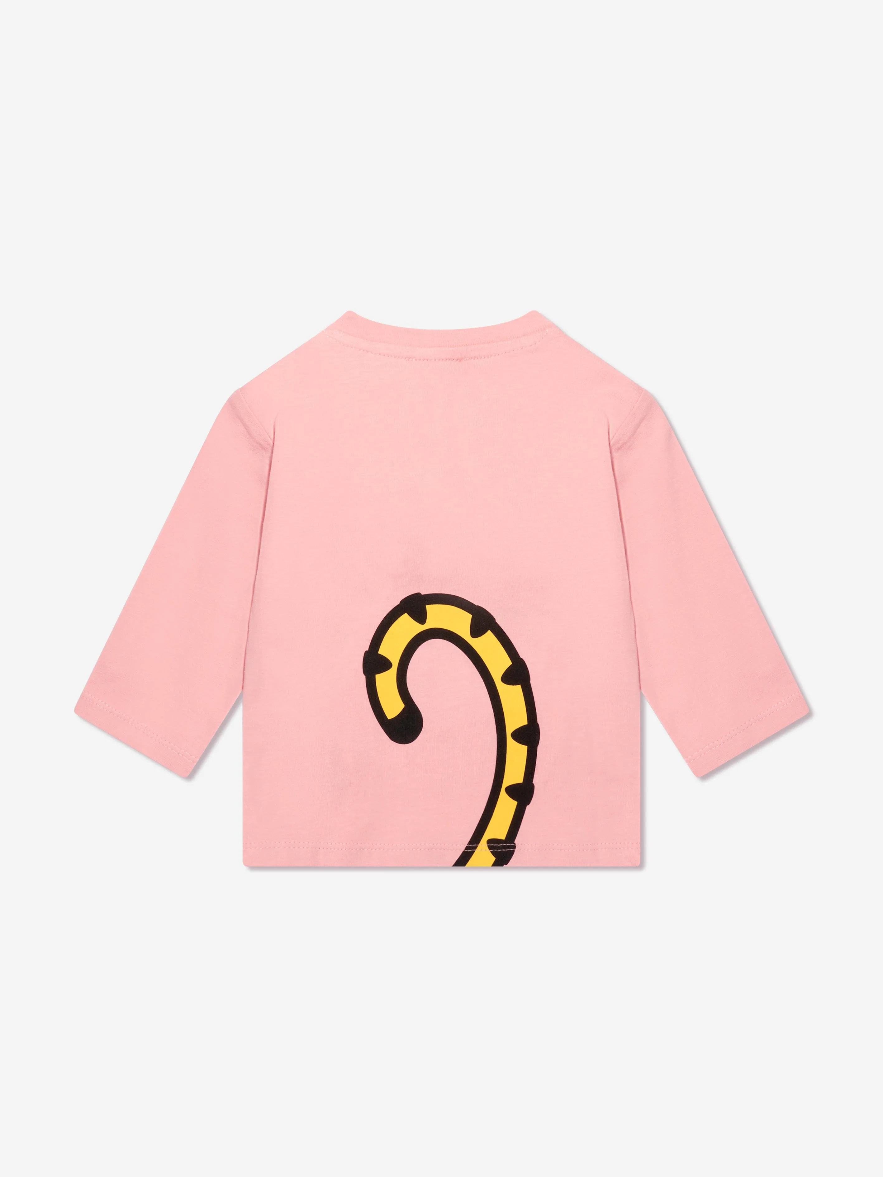 KENZO Baby Girls Long Sleeve Kotora T-Shirt in Pink