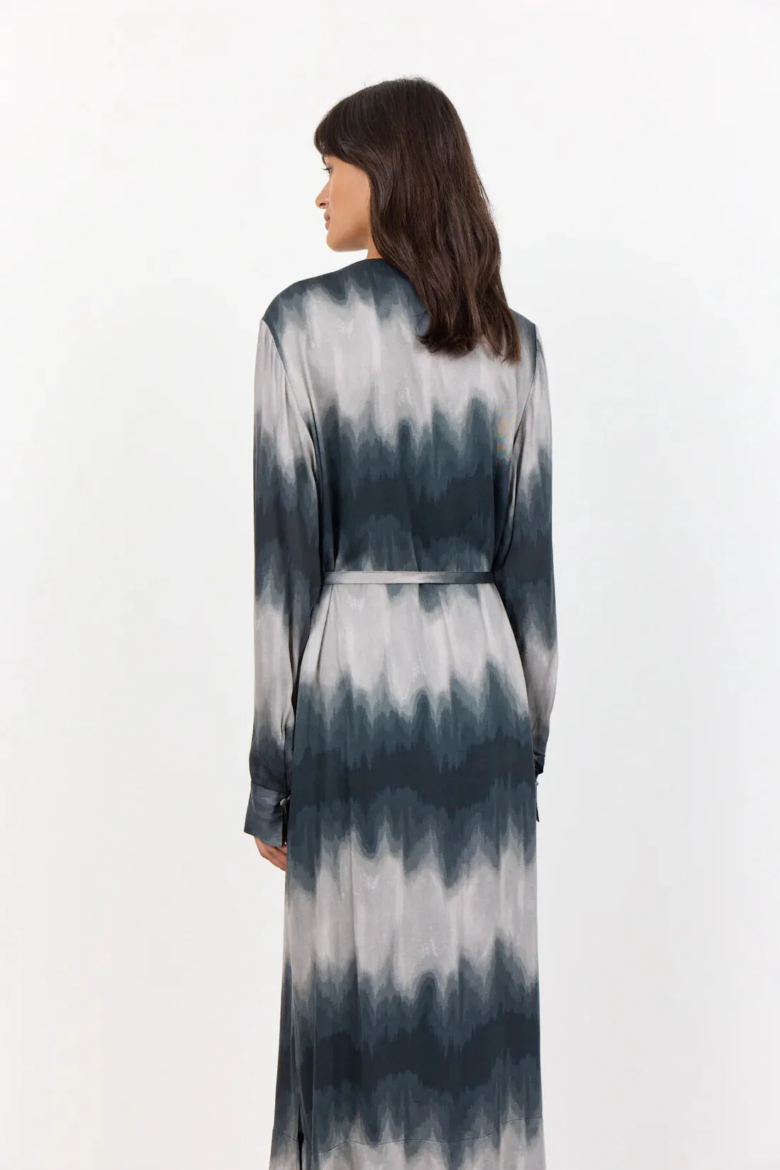 Leveté Jackleen Grey Tonal Dress