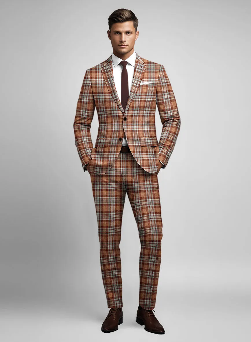 Loro Piana Gianluca Wool Silk Linen Suit