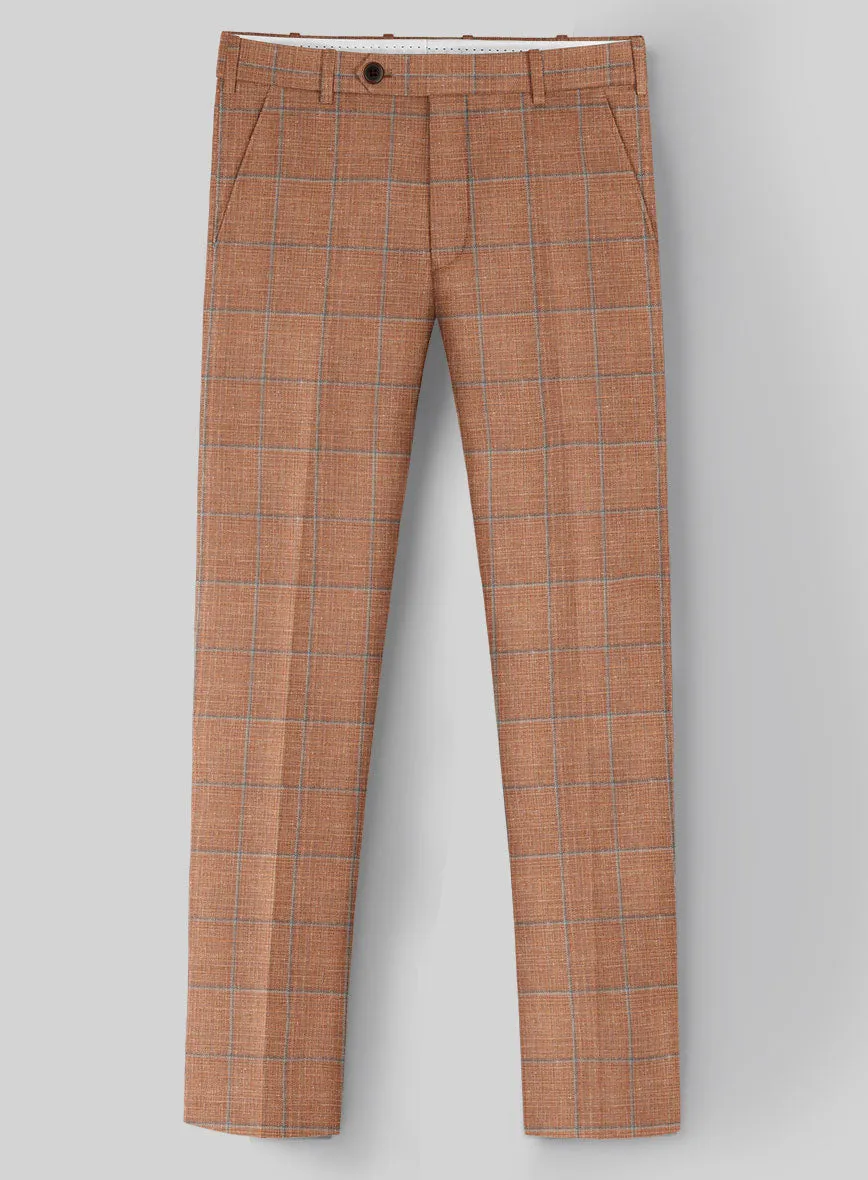 Loro Piana Marzia Wool Silk Linen Pants