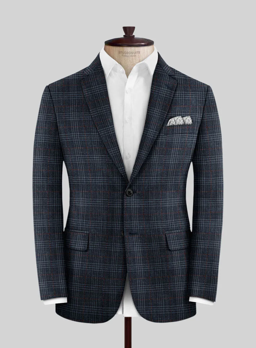 Loro Piana Nieves Wool Silk Linen Suit