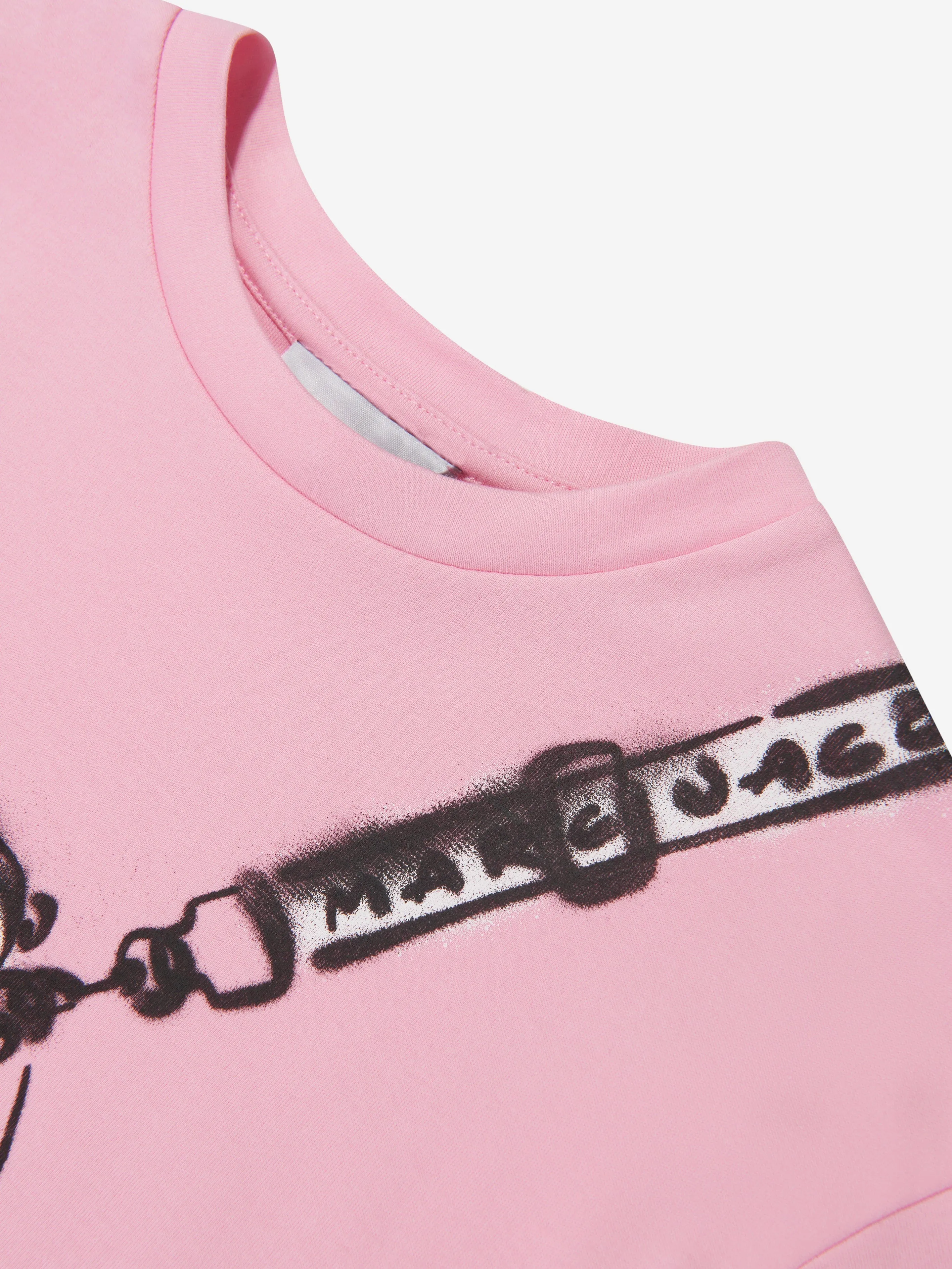 MARC JACOBS Girls Snapshot Bag T-Shirt in Pink