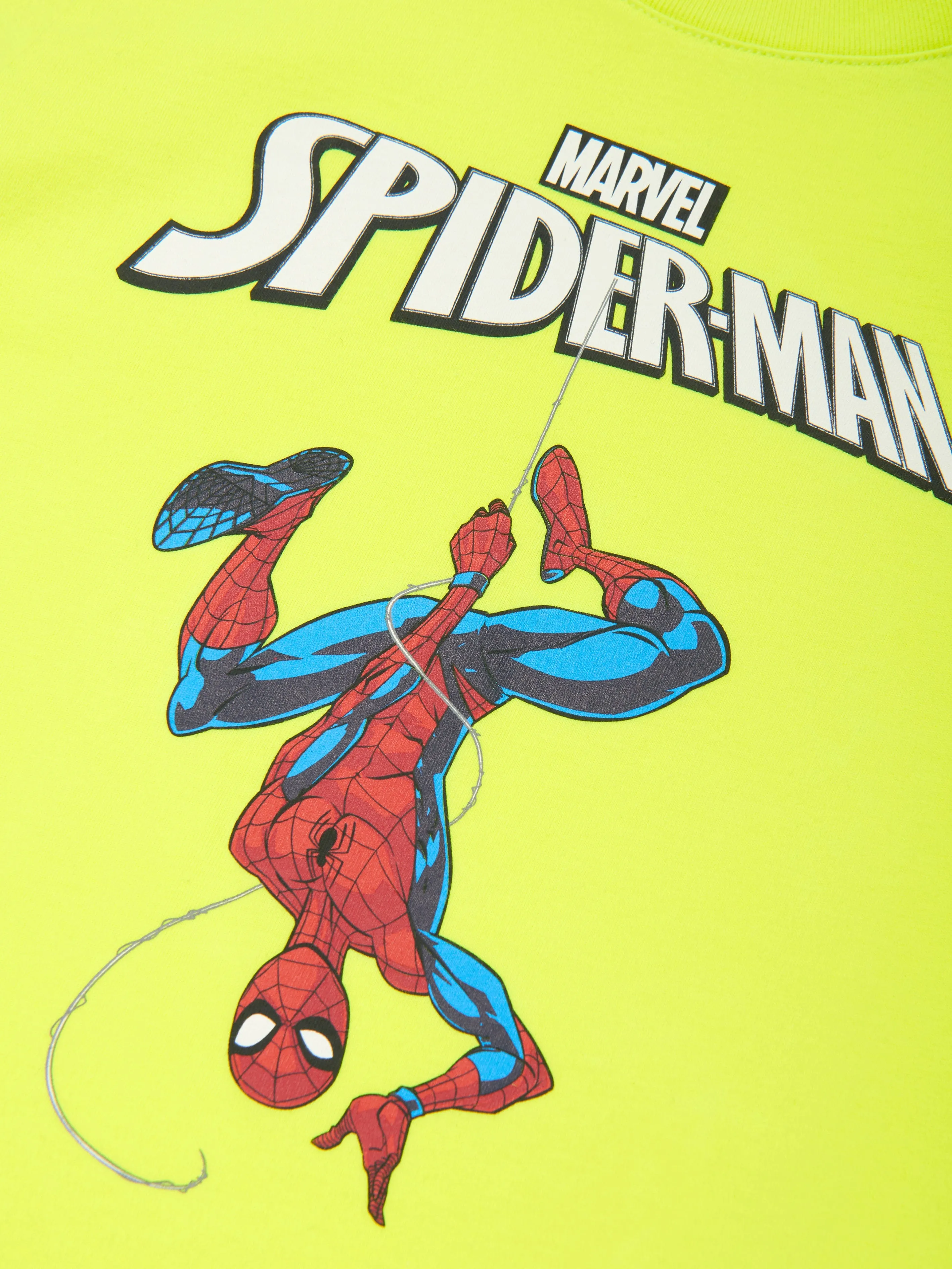 MC2 Saint Barth Boys Marvel Spiderman T-Shirt in Yellow