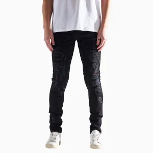 Men's Barker Ripped Skinny Denim Pant