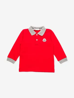 Moncler Enfant Boys Pique Polo Shirt