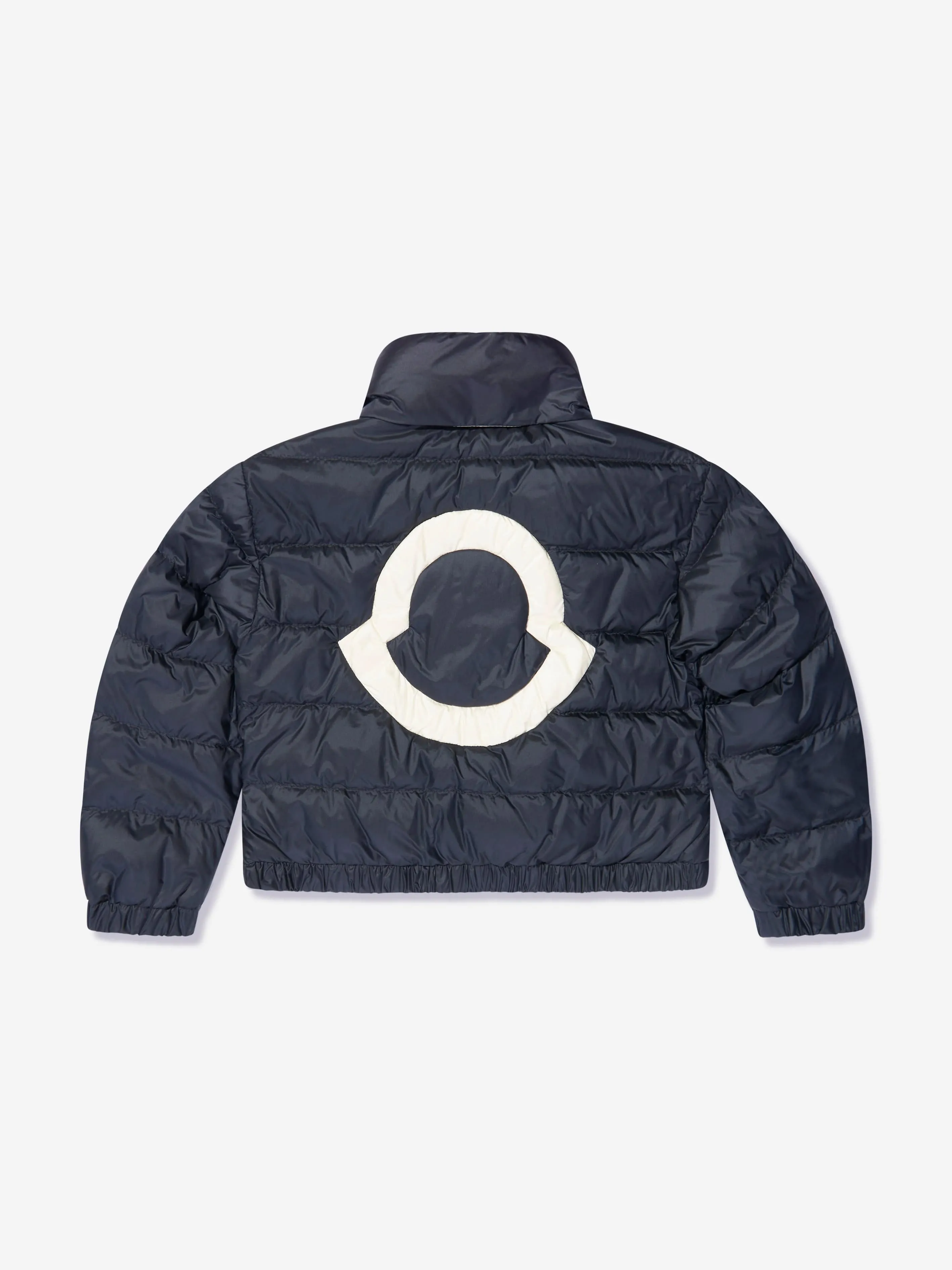 Moncler Enfant Girls Down Padded Musa Jacket in Navy