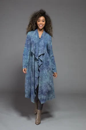 Nellore Jacket Hand Dyed Shibori in Jersey