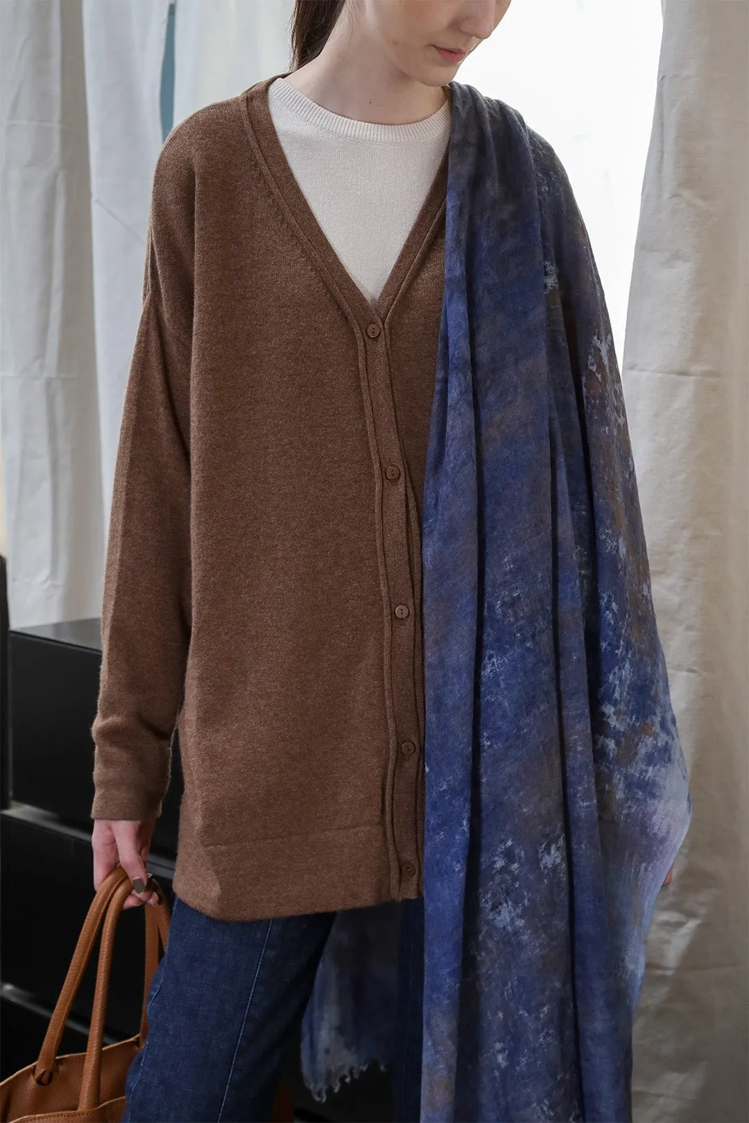 NELS BOYFRIEND CARDIGAN IN CASHMERE BLEND