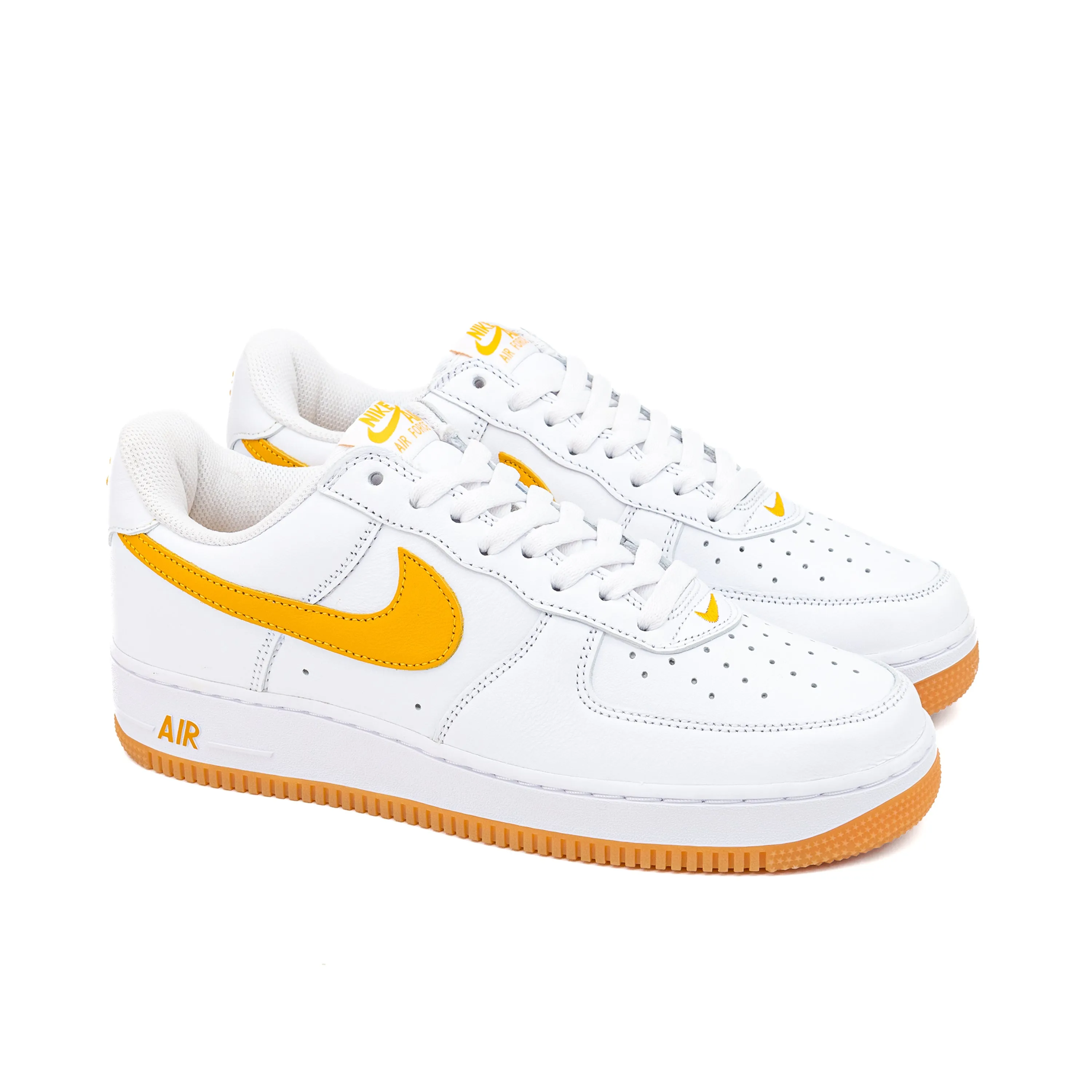 Nike Air Force 1 Low Retro QS Waterproof "University Gold" FD7039-100