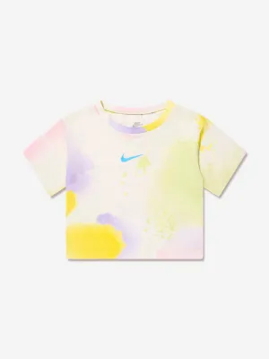 Nike Girls Just DIY It Boxy T-Shirt in Yellow