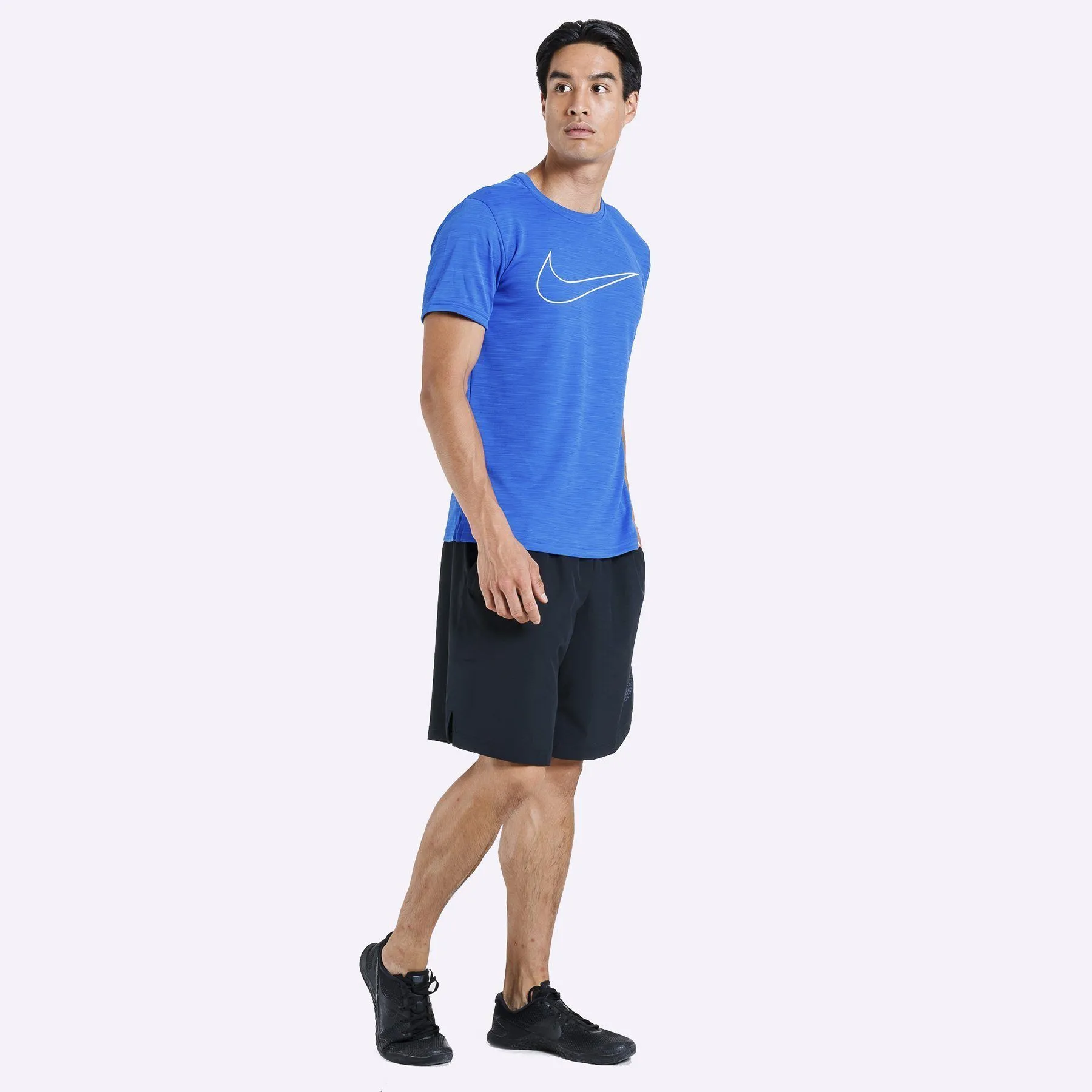 Nike - Superset Men's Short-Sleeve Training Top - Game Royal/White