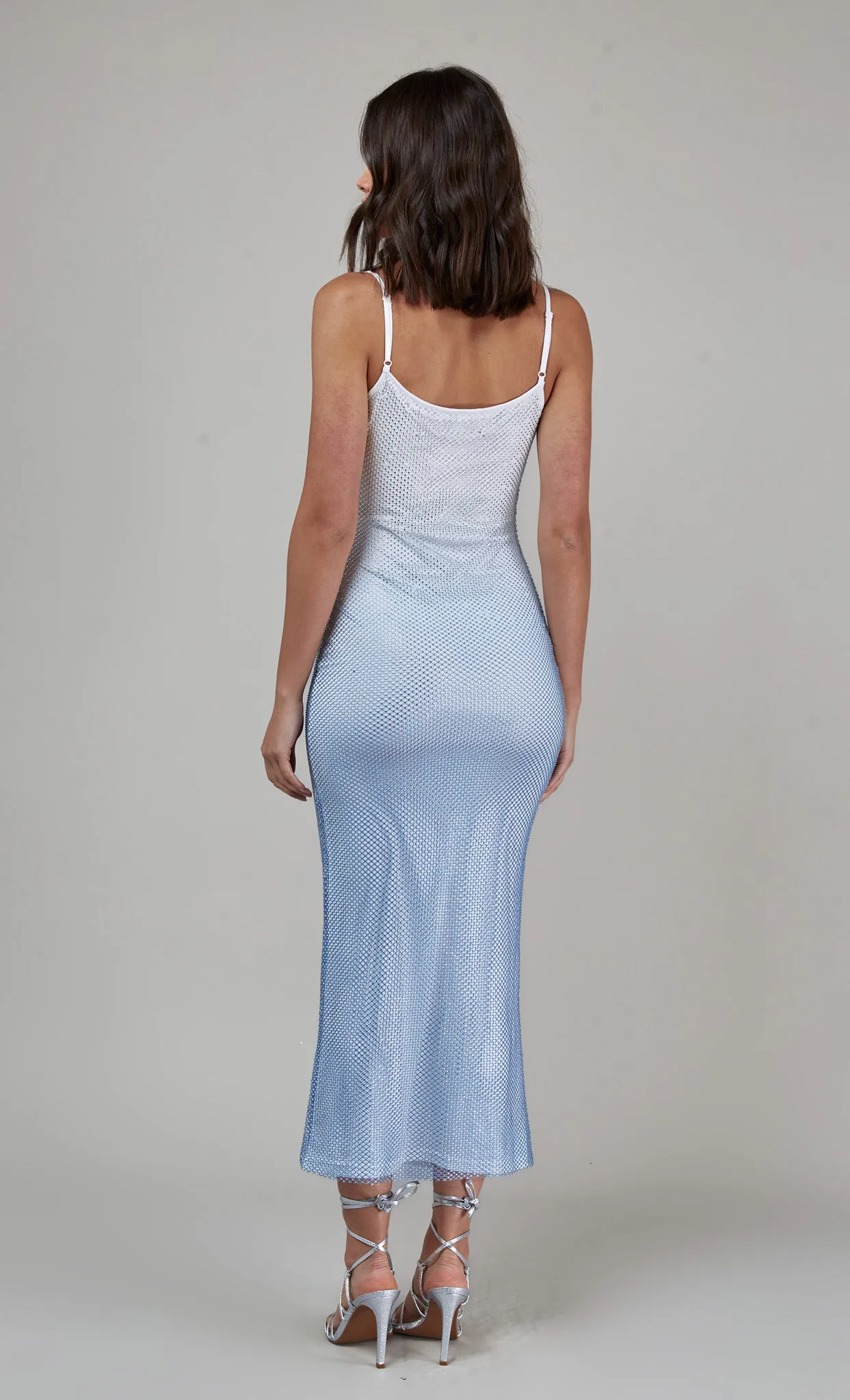 Ombre Diamante Maxi Dress