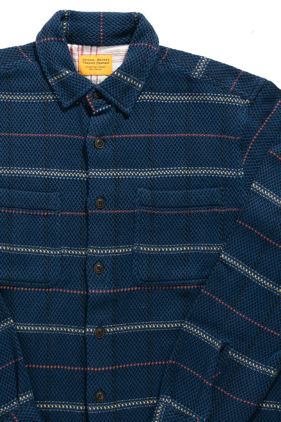 Original Madras Overshirt / Chevron Weave