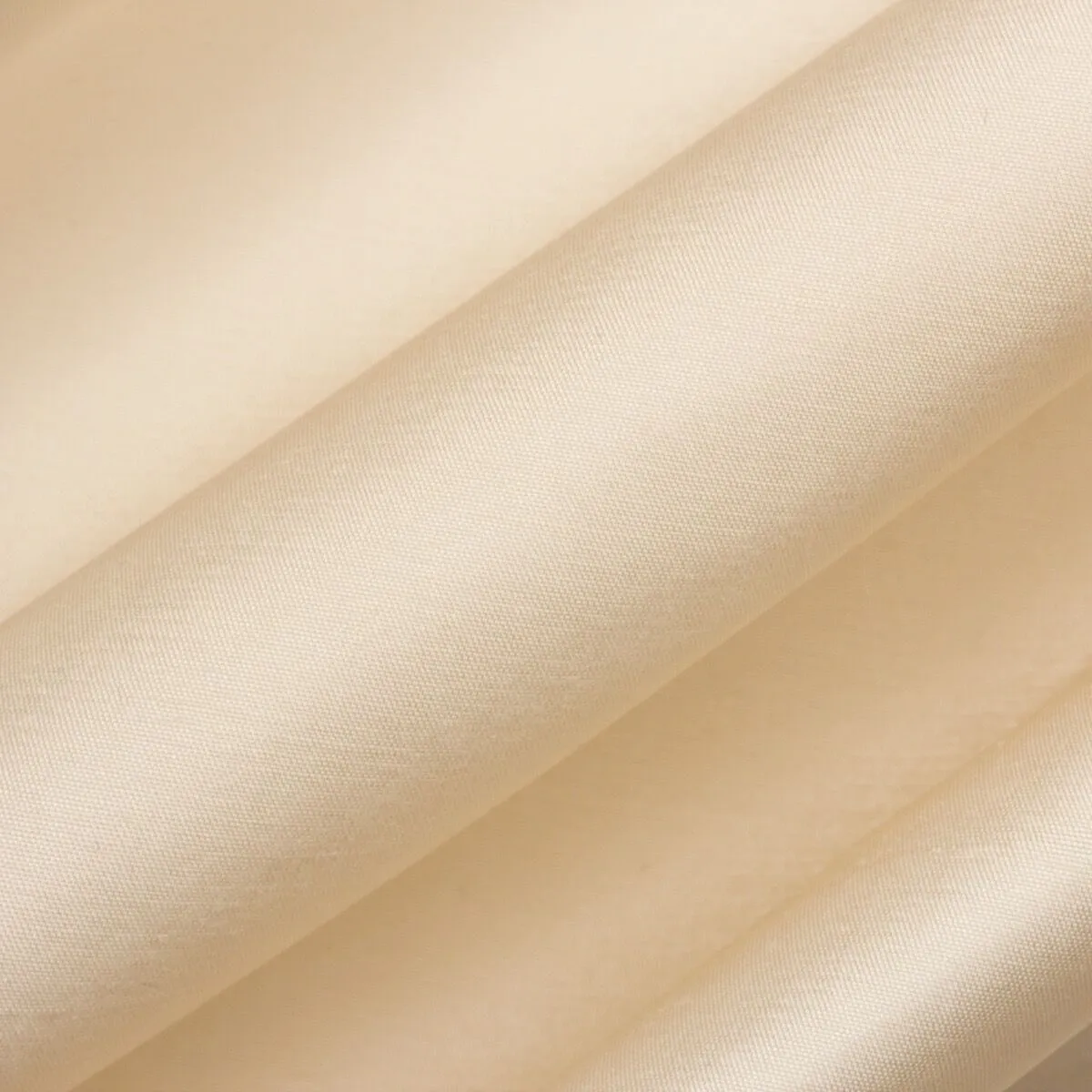 Rich Cream Powerloom Silk Dupion