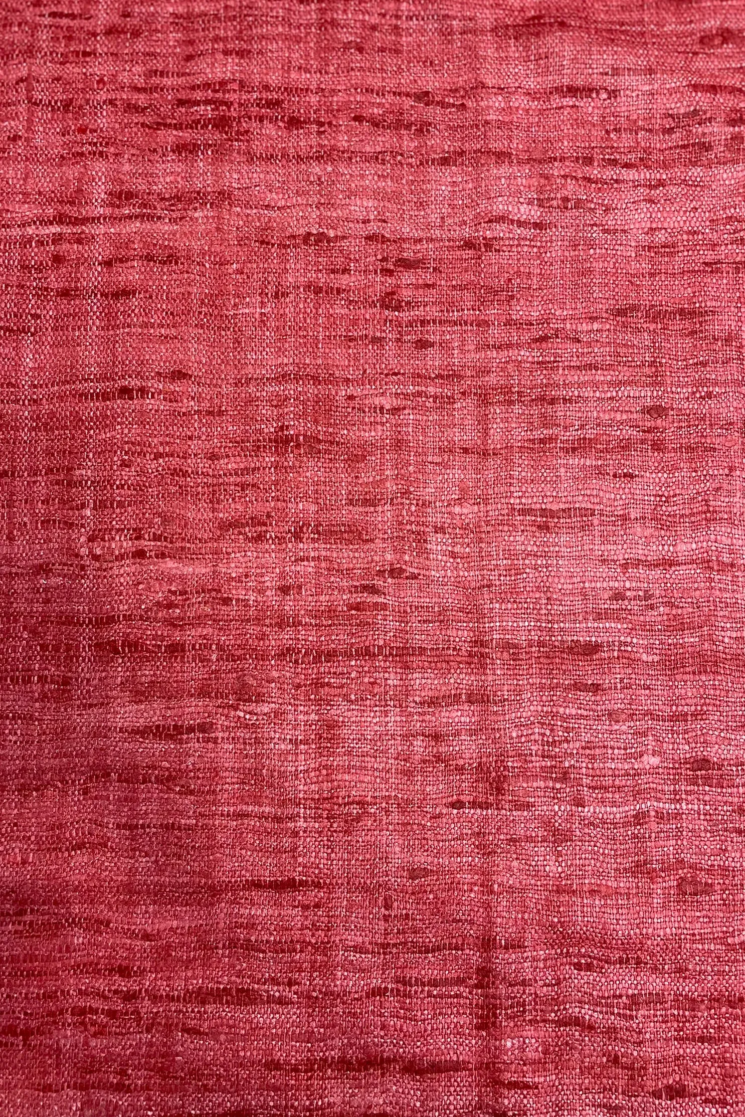 Rococco Red Silk Tussah