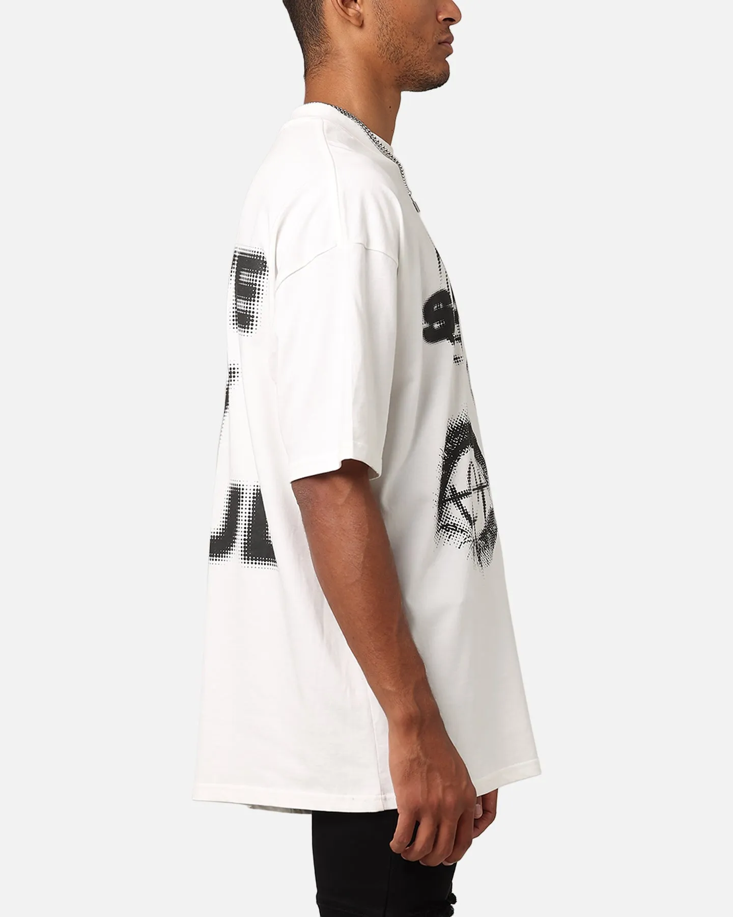 Saint Morta Save My Soul T-Shirt Off-White