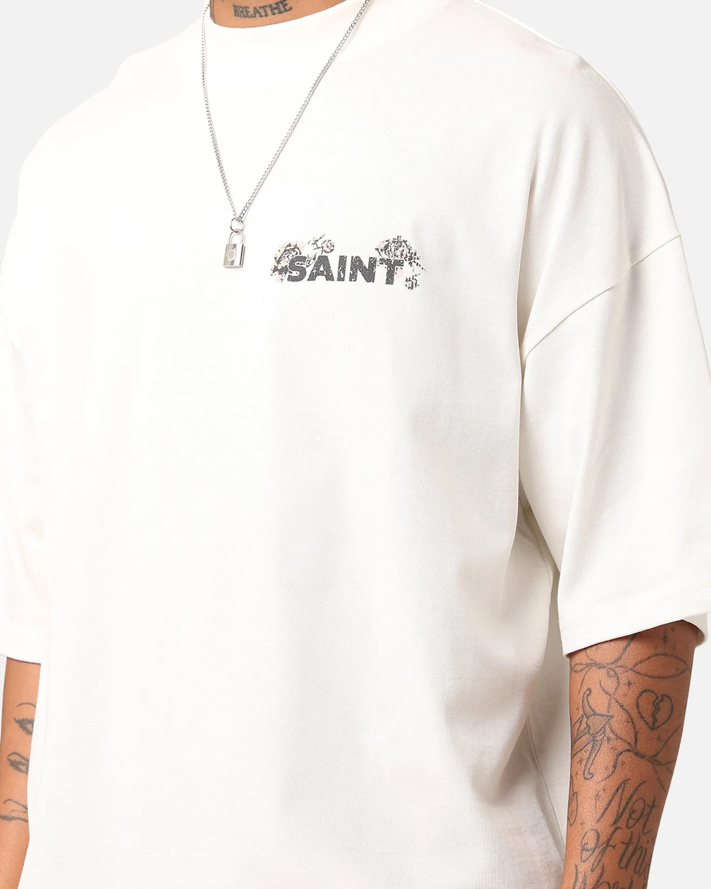 Saint Morta Wildflower T-Shirt Off White