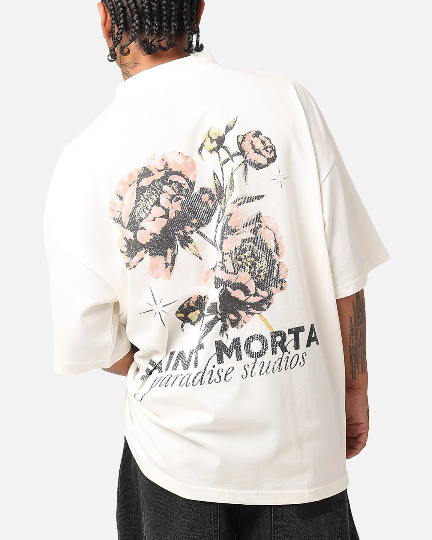 Saint Morta Wildflower T-Shirt Off White