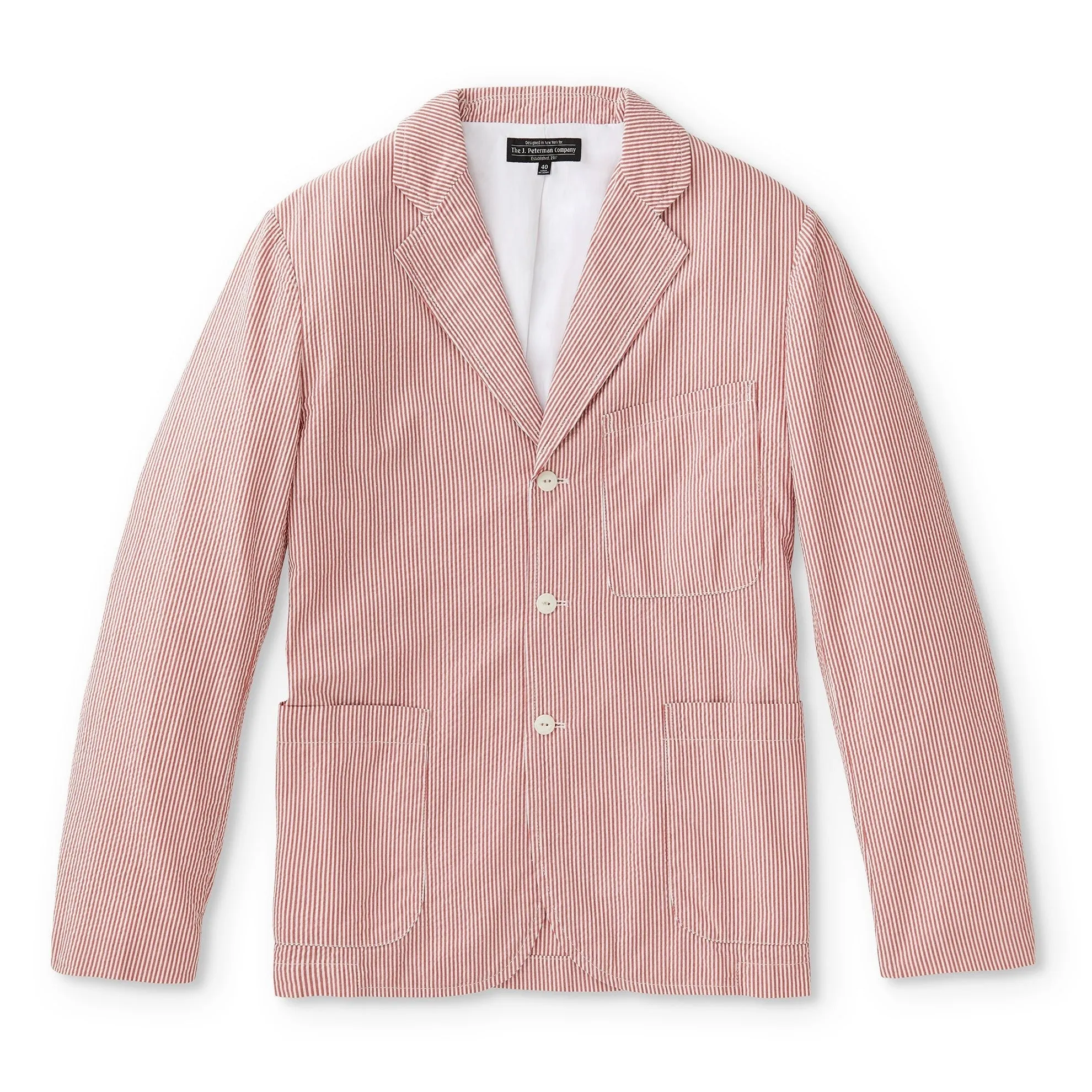 Seersucker Blazer