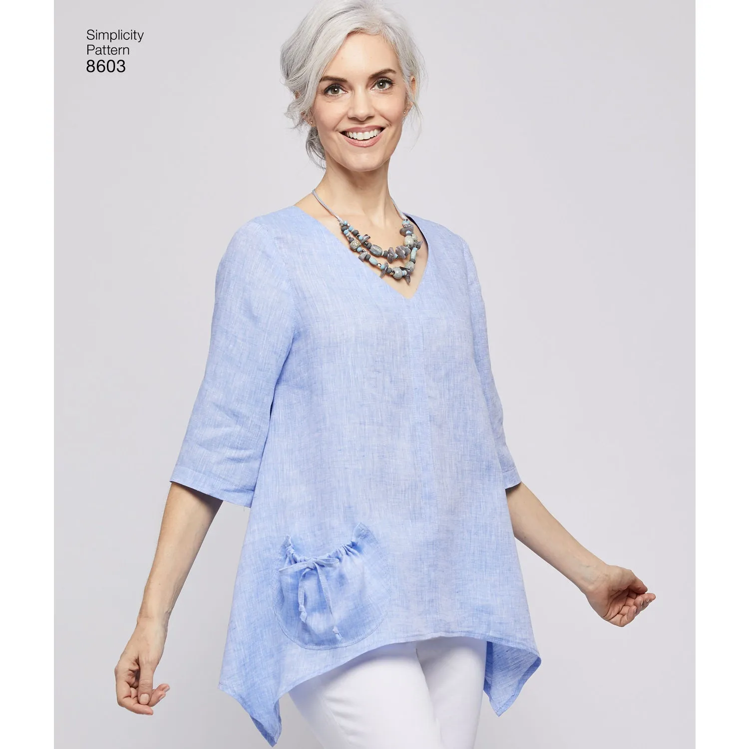 Simplicity Pattern S8603 Misses' Pullover Tops by Elaine Heigl