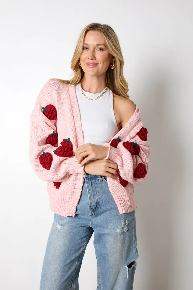 Strawberry Shortcake Cardigan