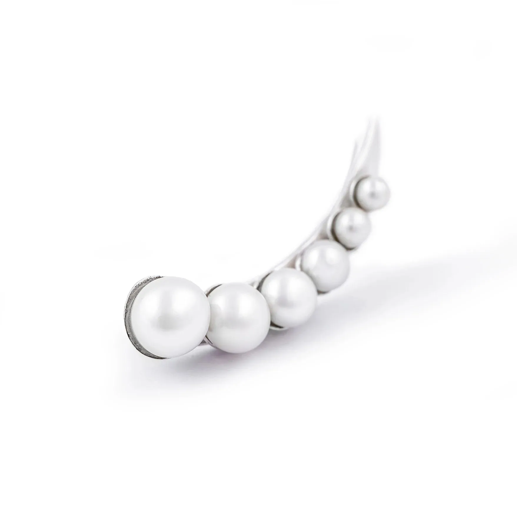 The SPIRAL PEARL Ear Cuff